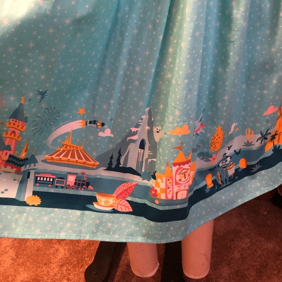 Disney Dress Shop Magic Kingdom Retro Halter Dress Size S - Picture 14 of 14